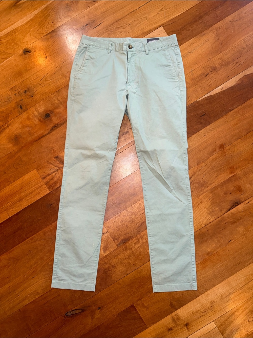 Bonobos Stretch Summer Weight Chino – Olive Moss – Slim Fit – 34x36